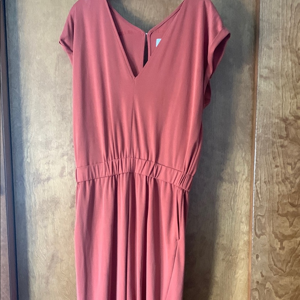 Elegant Coral jumpsuit